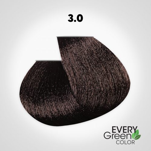 EVERYGreen Hair Coloring - Medium Brown 3.0 színű hajfesték - 100 ml