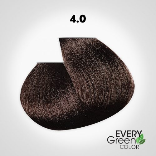 EVERYGreen Hair Coloring - Brown 4.0 színű hajfesték - 100 ml