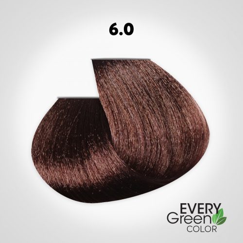 EVERYGreen Hair Coloring - Dark Blonde 6.0 színű hajfesték - 100 ml