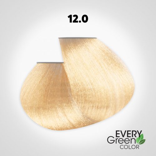 EVERYGreen Hair Coloring - Natural Platinum Blonde 12.0 színű hajfesték - 100 ml