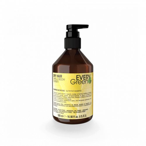 EVERYGreen Dry Hair - tápláló sampon - 500 ml